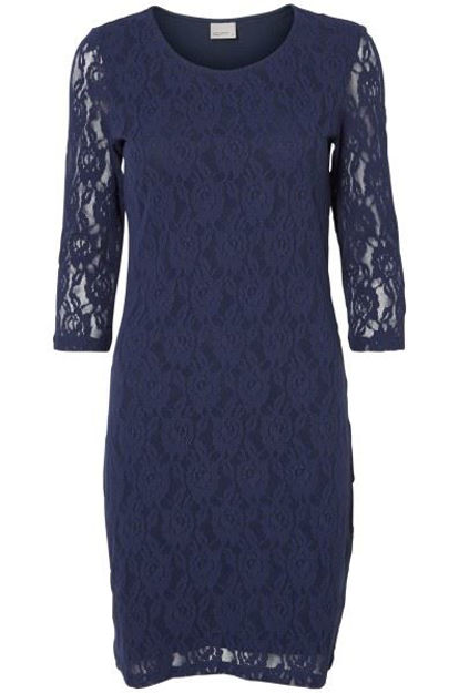vmlilly lace 3/4 short dress noos topfashion