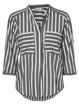VMErika stripe 3/4 shirt noos topfashion