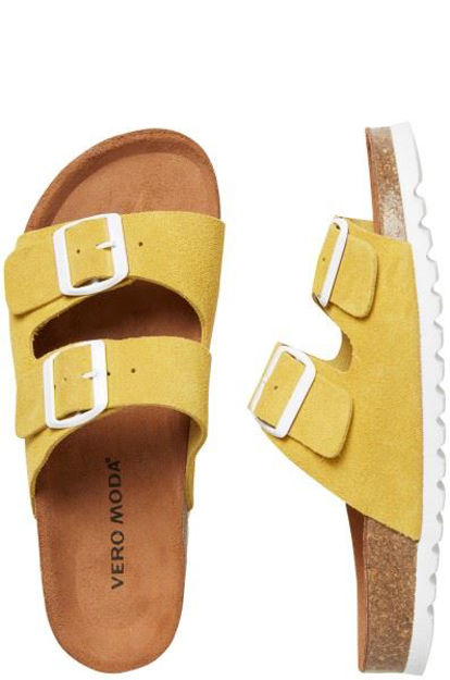 VMJulia leather sandal topfashion