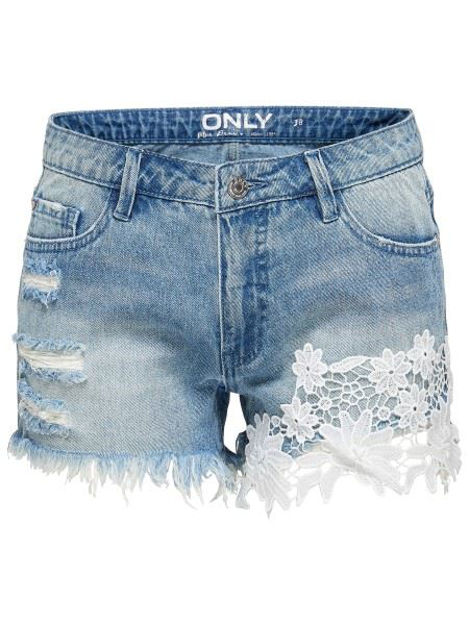 ONLCarmen reg lace shorts topfashion