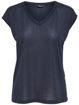 ONLSilvery s/s v neck lurex noos topfashion