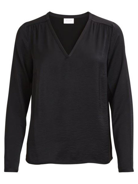 VICava l/s v-neck top noos topfashion