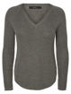 VMlex sun l/s v-neck blouse Topfashion