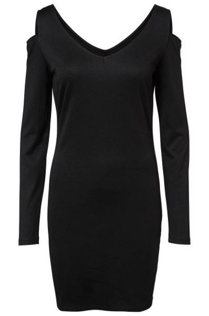 VMcutout ls short dress topfashion