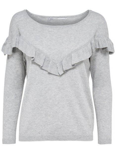 ONLFreya l/s boatneck pullover topfashion