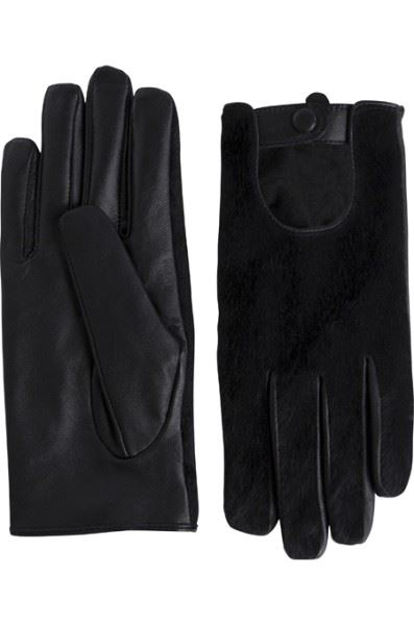 Pcrheia leather gloves topfashion