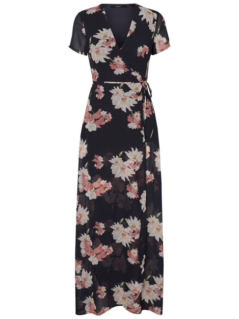 VMnewoccasion poly maxi wrap dress