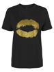 VMGLITTER LIPS S/S T-Shirt