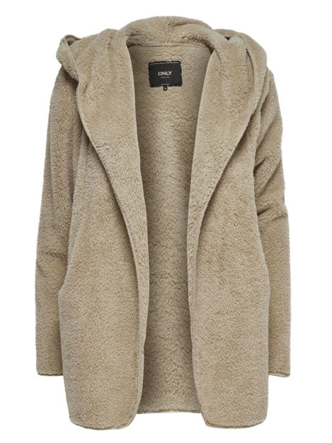 ONLnew CONTACT HOODED SHERPA