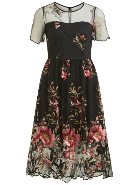 VIpernos/s embroidery dress