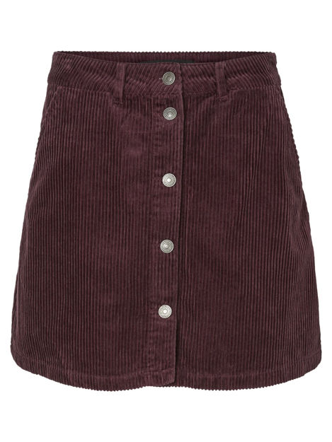 VMCLEA HW A-SHAPE CORDUROY SKIRT