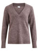 VIESHA KNIT V-NECK L/S TOP