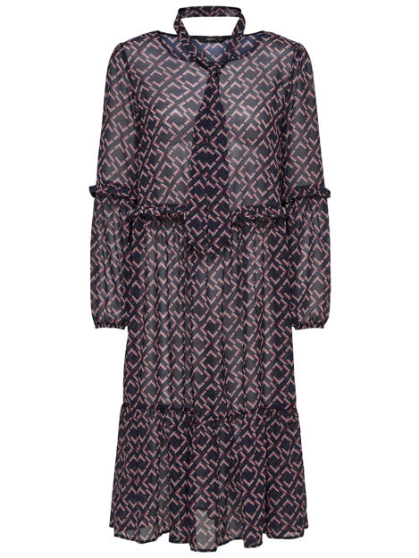 ONLCAROLINE L/S DRESS WVN