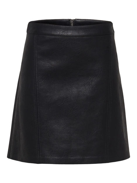 ONLallison faux leather skirt