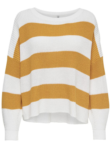 ONLCAMPOS L/S OVERSIZE PULLOVER KNT