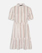 Cream/Stripes kjole