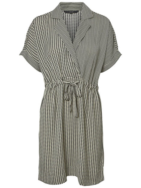 vmarial 2/4 short wrap dress.