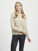 VIRIL KNIT L/S ROLLNECK CABLE TOP KI