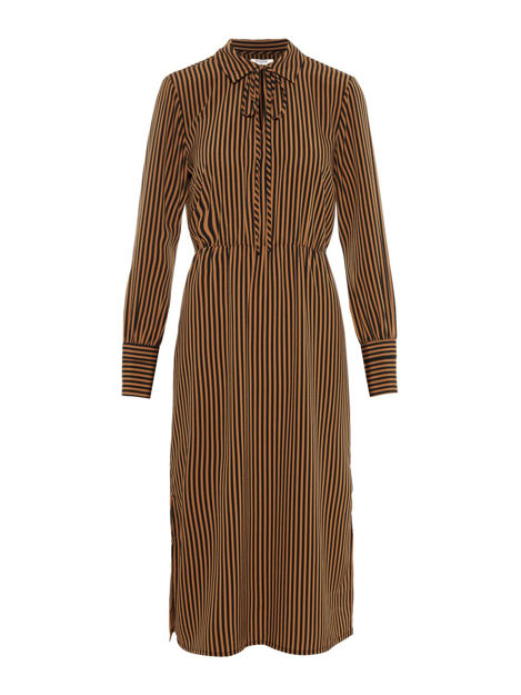 PCHENNY LS MIDI DRESS