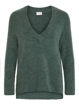 VIESHA KNIT NEW V-NECK L/S TOP