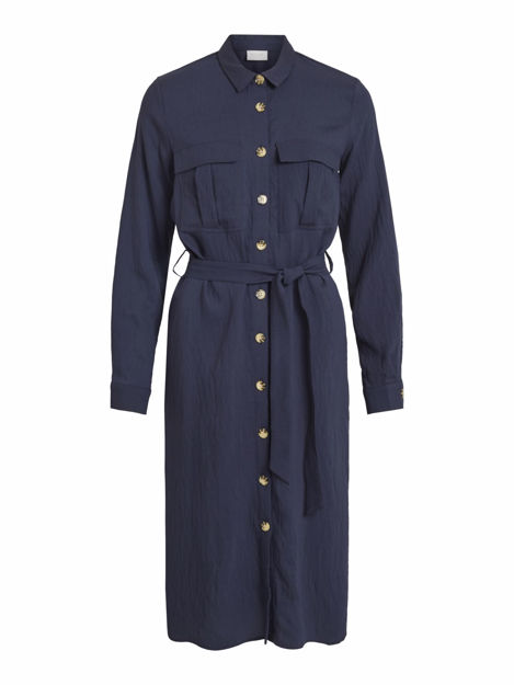 VISELINA L/S SHIRT DRESS