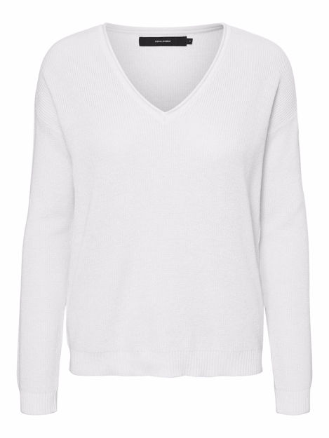 VMLEXA LS V-NECK BLOUSE COLOR