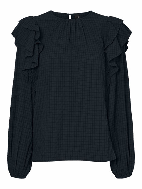 VMMINDY L/S FRILL TOP FD19