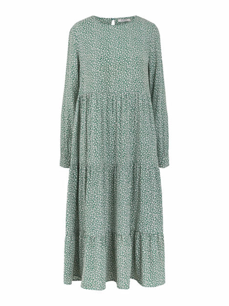 PCJEGAN LS MIDI DRESS