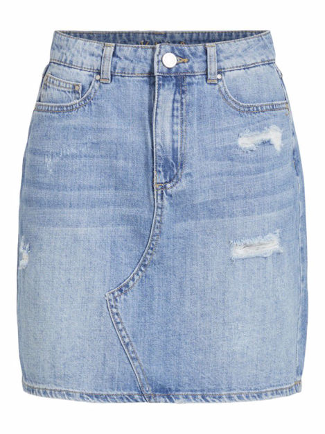 virosabell hw short denim skirt.