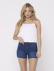 JDYFRULLA SMOCK STRAP TOP DENIM JRS