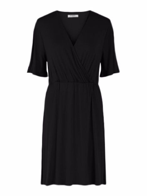 PCMARYJANE SS WRAP DRESS