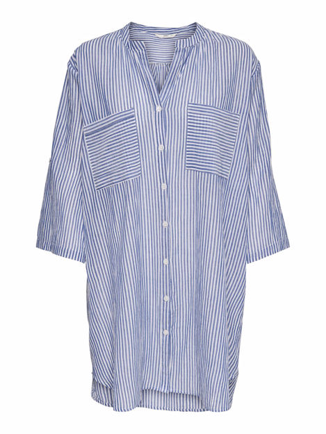 ONLHELSIN LIFE LS LIGHT STRIPE DNM SHIRT