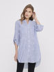 ONLHELSIN LIFE LS LIGHT STRIPE DNM SHIRT