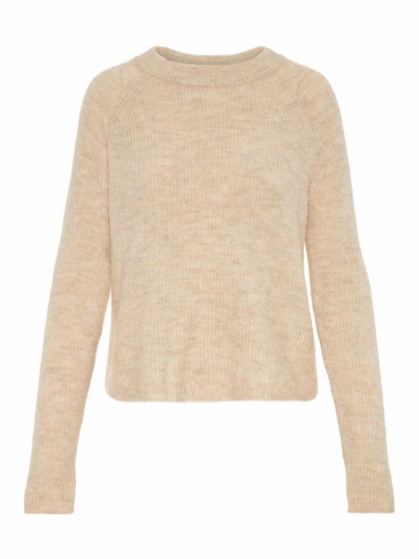 PCELLEN LS O-NECK KNIT NOOS