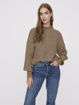 VMSIMONE LS HIGHNECK BLOUSE GA NOOS