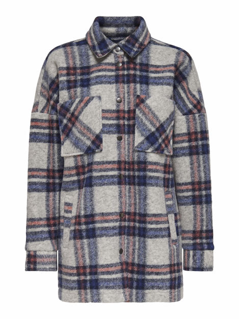 ONLJOAN-LOU L/S CHECK SHACKET PNT