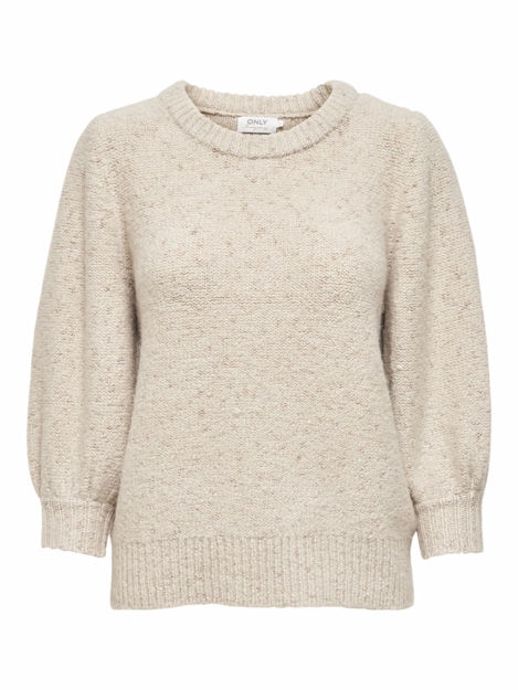 ONLBELLE 3/4 GLITTER PULLOVER KNT