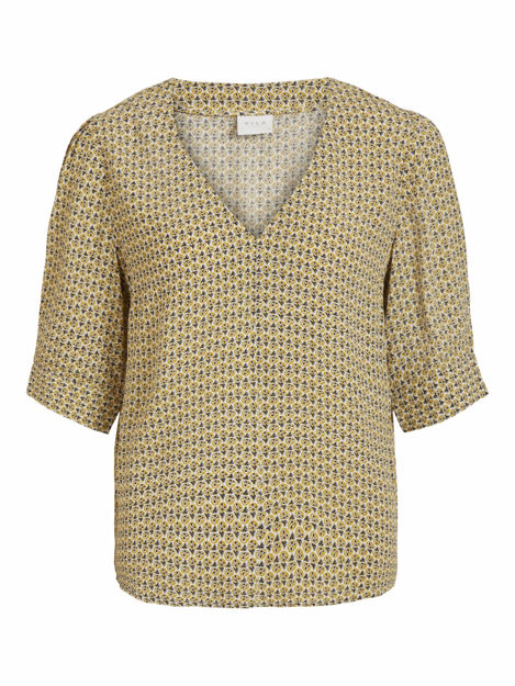 VIEMORA V-NECK 2/4 TOP