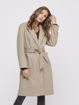 ONLTRILLION LONG BELT COAT