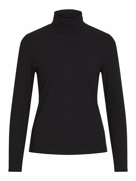 VISOLITTA RIB ROLLNECK L/S TOP/SU - NOOS