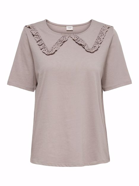 JDYBEATE LIFE S/S COLLAR TOP JRS