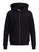 JJEbasic sweat zip hood.