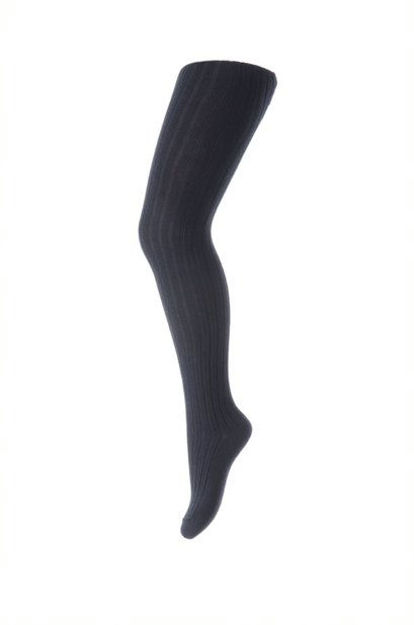 Cotton rib tights