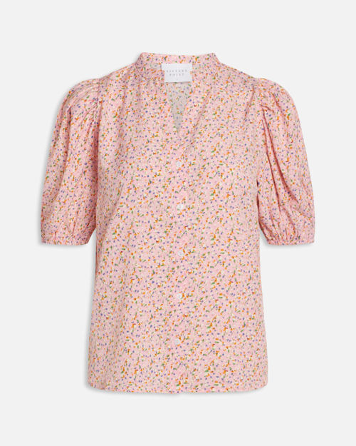 BLOMSTRET SKJORTE