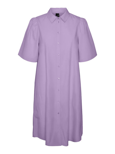 VMHELLA S/S SHIRT DRESS EXP