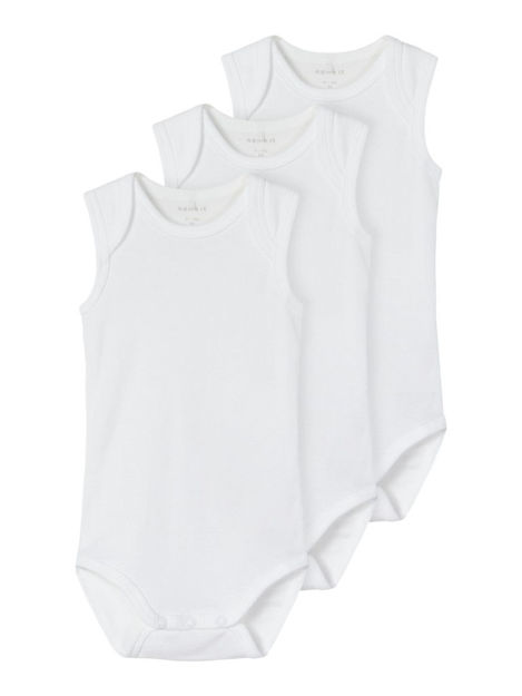 NBMBody 3p tank solid white noos