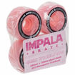 Impala skate wheels 4 pack pink