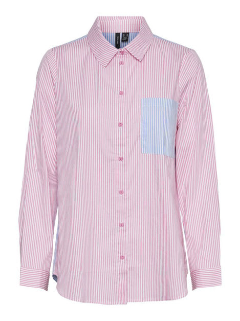 VMKLEO LS SHIRT WITH STRIPES EXP
