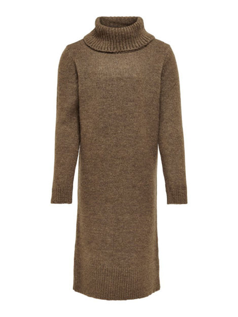 konbrandie ls roll neck dress