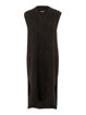 PCELIN SL V-NECK LONG KNIT DRESS